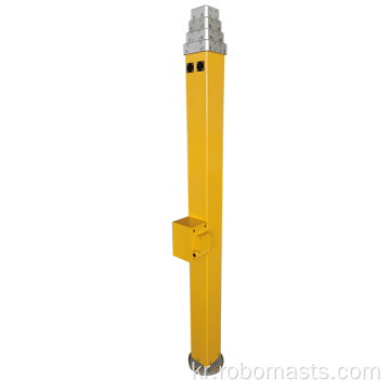 Mew Manual Winch Telescopic Mast